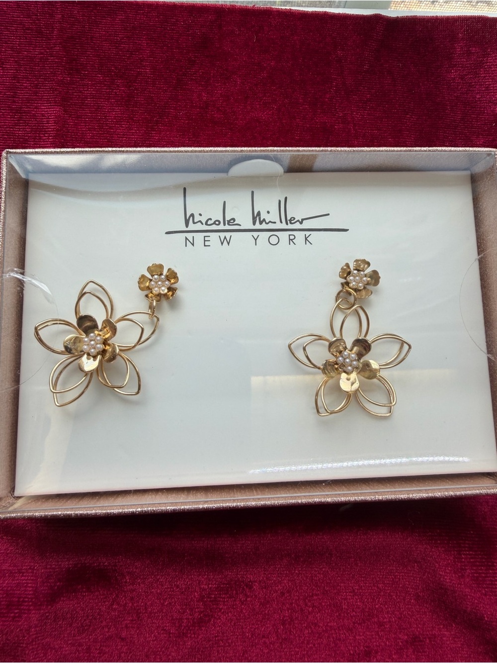 Nicole Miller New York earrings